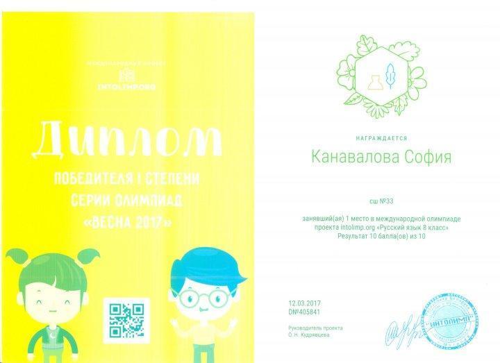 Достижения учеников