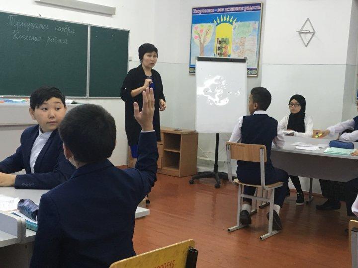 Досмамбетова А. С.  Городской семинар.  Открытый урок