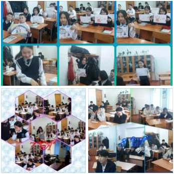 "МЕН ЗОРЛЫҚ-ЗОМБЫЛЫҚСЫЗ ӨМІРДІ ТАҢДАЙМЫН!" (қарым-қатынас үйлесімділігі) тақырыбында психологиялық тренинг жүргізді.